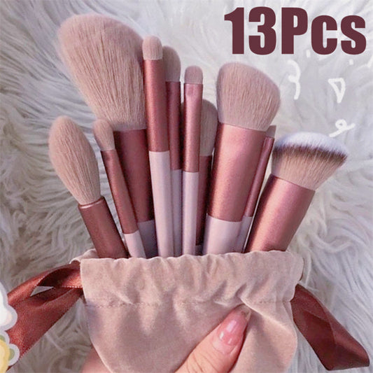 13Pcs Makeup Brush Set Make