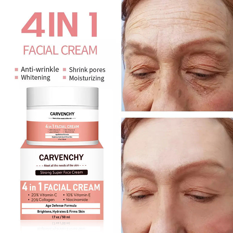 Moisturizing FACIAL CREAM 4 In 1       