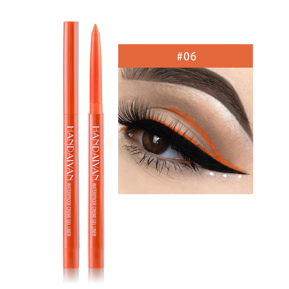 Cat Eye Makeup Waterproof Neon Colorful Liquid Eyeliner Pen