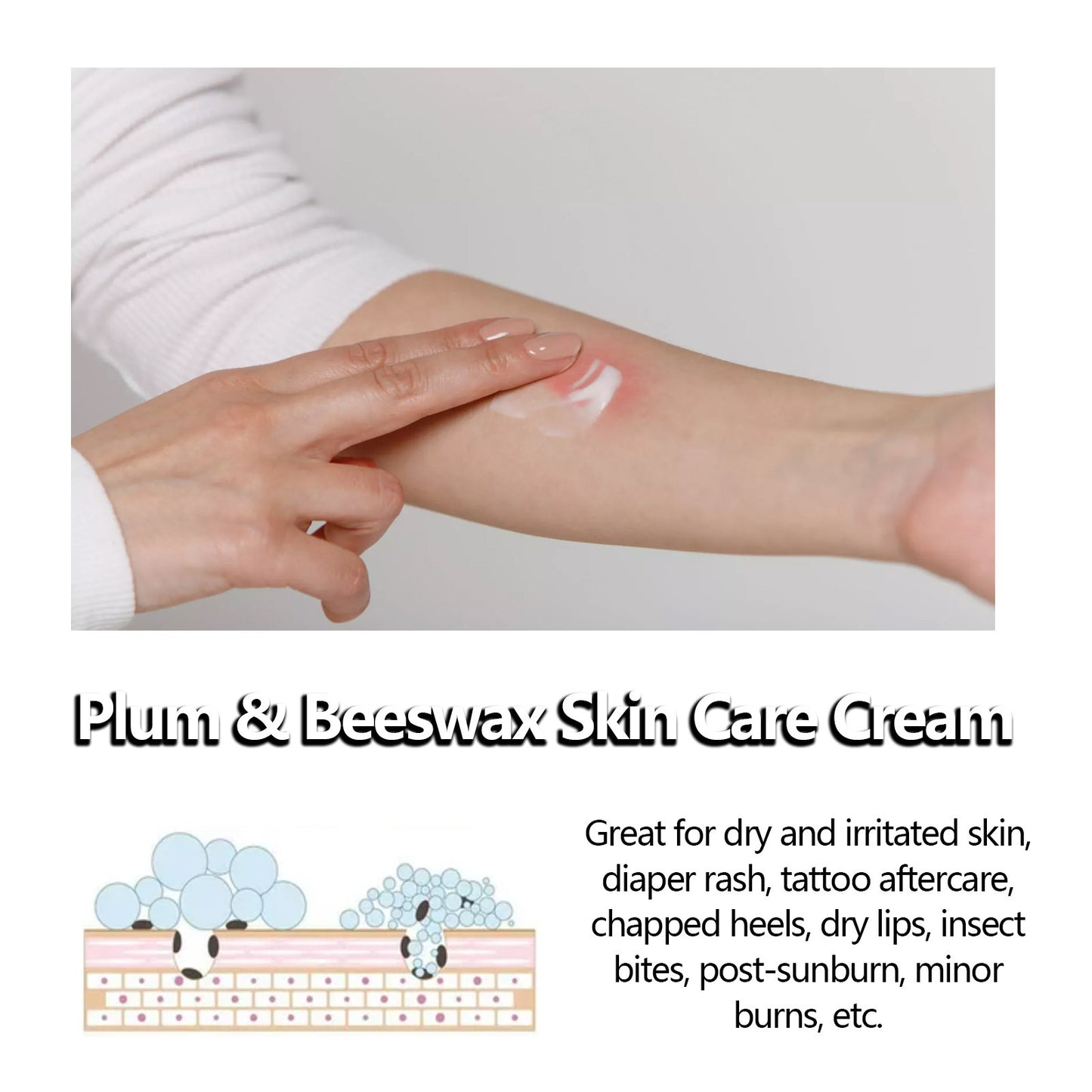 Beeswax Skin Cream Relieves Sunscreen Anti-itch Skin care lotion