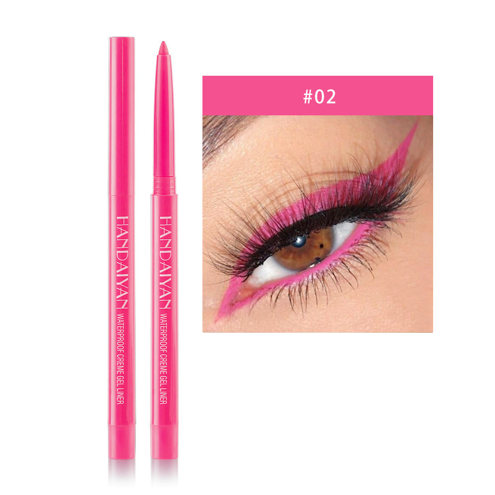 Cat Eye Makeup Waterproof Neon Colorful Liquid Eyeliner Pen