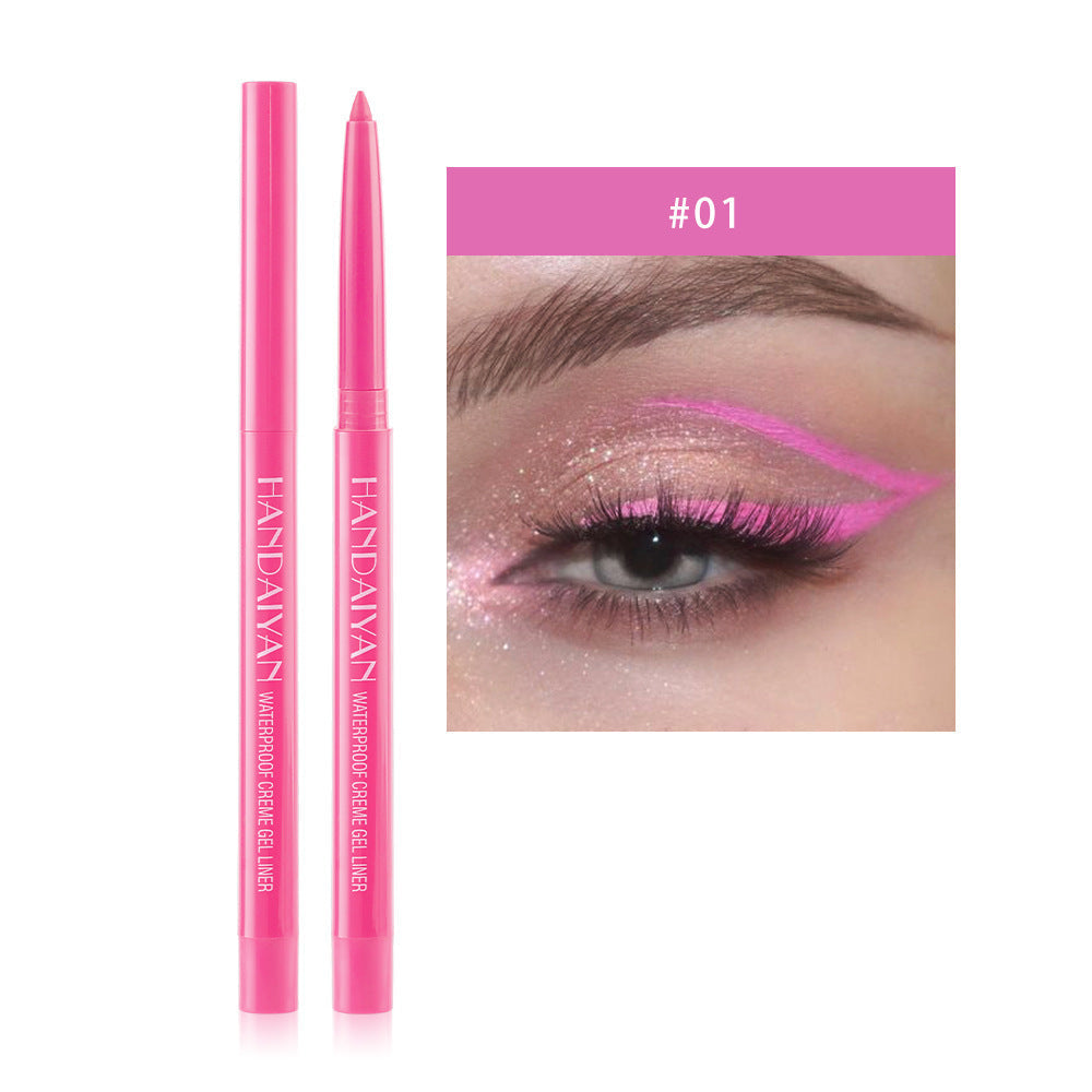 Cat Eye Makeup Waterproof Neon Colorful Liquid Eyeliner Pen