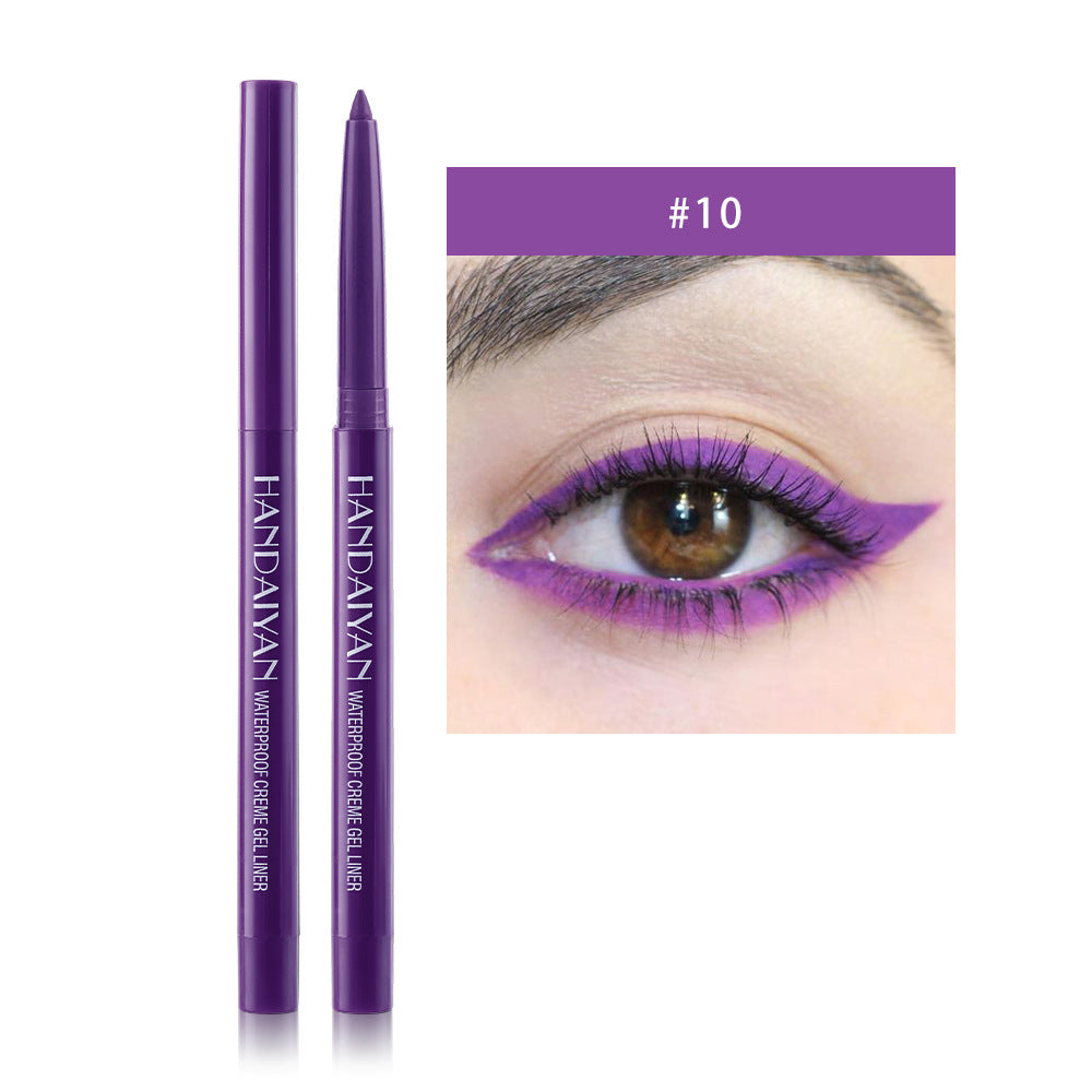 Cat Eye Makeup Waterproof Neon Colorful Liquid Eyeliner Pen