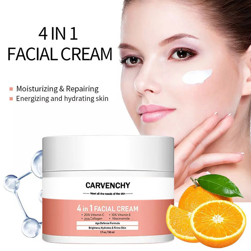 Moisturizing FACIAL CREAM 4 In 1       